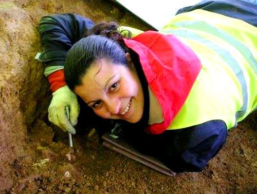 Primer plano de Gómez, Dra. en Patrimonio Histórico-Arqueológico.