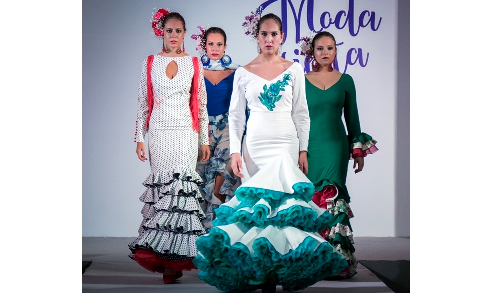 Algunos modelos diseñados por la isleña Mari Carmen Juliá.