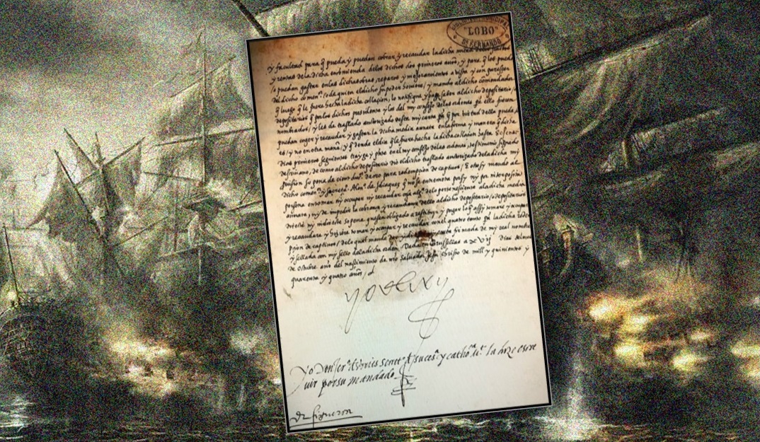 Expediente de la Encomienda de Estremera y Valdaracete firmado por Carlos V a favor de su Secretario Alonso de Idiáguez. 17 de octubre de 1544.